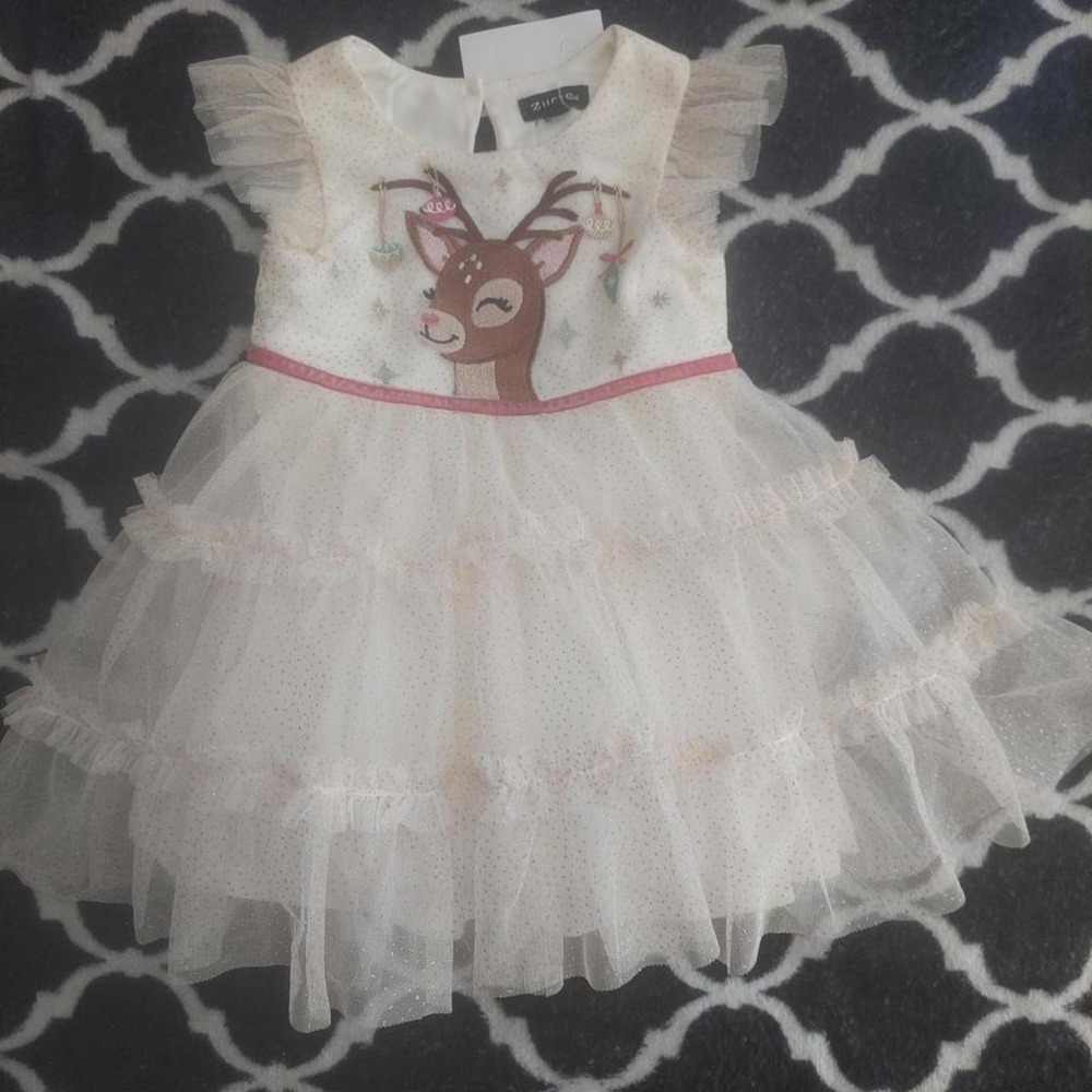 NWT Zunie holiday dress 24months